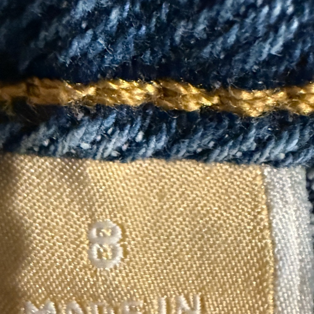 Michael Kors Indigo Flare Jeans, Like New. - Picture 8 of 9